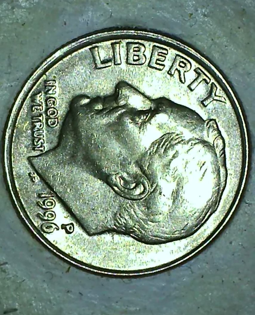 1996-P-Dime-DDO-Or-MD